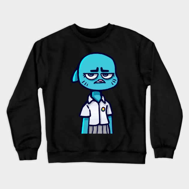 Nicole Watterson Crewneck Sweatshirt by blue1983